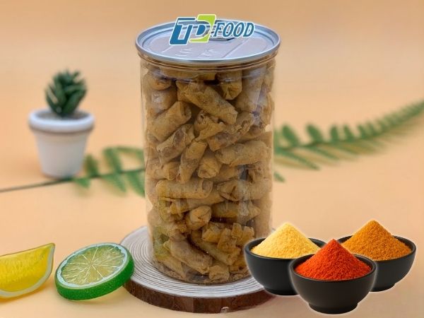 Quy trình sản xuất snack đầu tôm vị trứng muối cơ bản